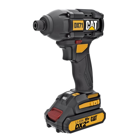 CAT DX12K 18V Brushless 2-Piece Combo Kit | Hammer Drill & Impact