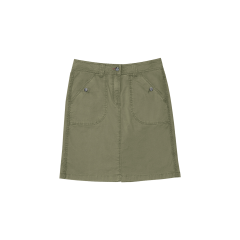 Chobe Stretch Utility Skirt (Olive)