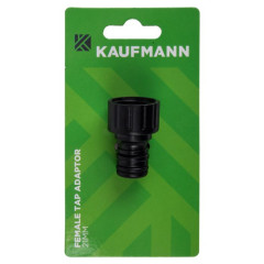 KAUFMANN 12.5-15MM INT 21MM EXT TAP ADAPTOR FEMALE KAUFMANN 12.5-15MM INT 21MM EXT TAP ADAPTOR FEMALE