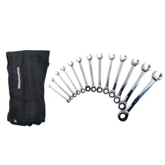 Kraftwerk 14-Piece Ring Ratchet and Open Spanner Set Kraftwerk 14-Piece Ring Ratchet and Open Spanner Set