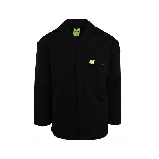 Titan Black 65/35 PC Workwear Jacket