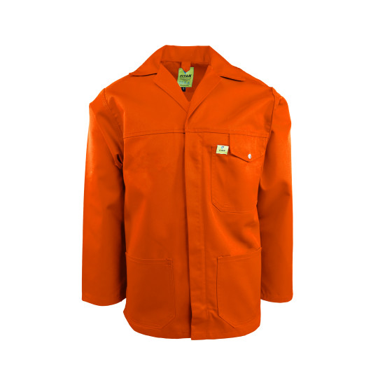 Titan Orange 65/35 PC Workwear Jacket