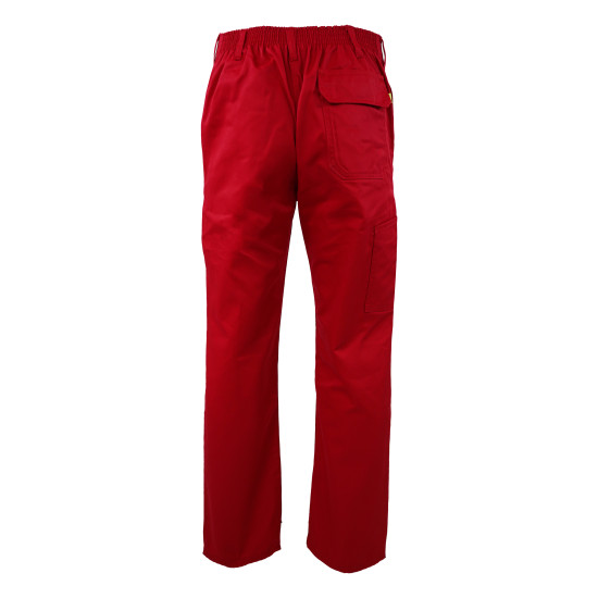 Titan Red 65/35 PC Workwear Trousers