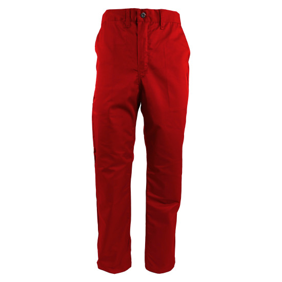 Titan Red 65/35 PC Workwear Trousers