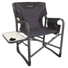 KAUFMANN CHAIR STEEL DIRECTORS FLAT FRAME GREY KAUFMANN CHAIR STEEL DIRECTORS FLAT FRAME GREY