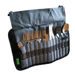 KAUFMANN CAMPING CUTLERY SET 13 PIECE KAUFMANN CAMPING CUTLERY SET 13 PIECE