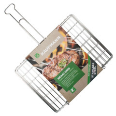 KAUFMANN BRAAI GRID S/STEEL BOX MED 43CMX33CM KAUFMANN BRAAI GRID S/STEEL BOX MED 43CMX33CM