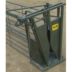 Calf neck clamp with baseplate