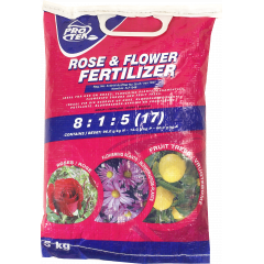 ROSE & FLOWER FERTILIZER 17% 5KG
