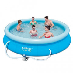 Bestway 366 x 76cm Fast Set Inflatable Pool Set