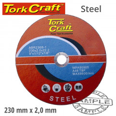 CUTTING DISC FOR STEEL 230 X 2.0 X 22.22MM