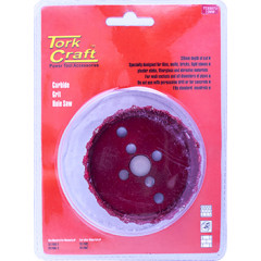 HOLE SAW CARBIDE GRIT 73MM - RED