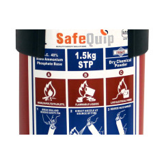 1,5kg DCP Fire Extinguisher Full | SABS Approved | SafeQuip 1,5kg DCP Fire Extinguisher Full | SABS Approved | SafeQuip