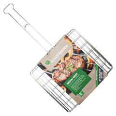 KAUFMANN BRAAI GRID S/STEEL BOX SML 34CMX30CM KAUFMANN BRAAI GRID S/STEEL BOX SML 34CMX30CM